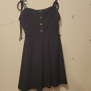 Chiffon style mini dress